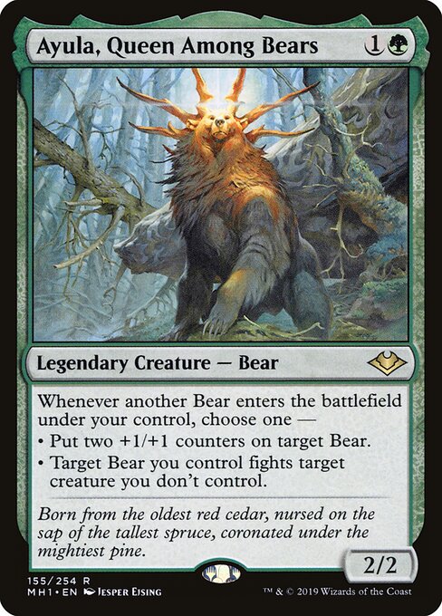 Ayula, Queen Among Bears (MH1 155) [Modern Horizons]