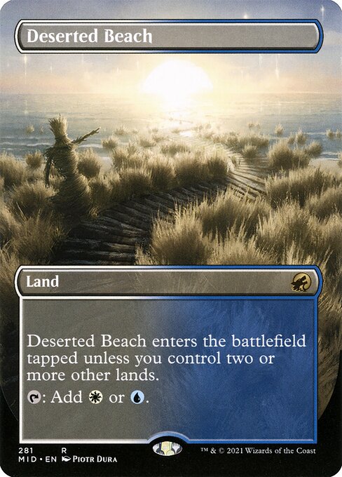 Deserted Beach (MID 281) [Innistrad: Midnight Hunt]