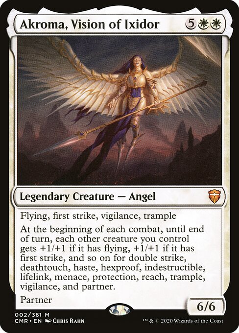 Akroma, Vision of Ixidor (CMR 2) [Commander Legends]