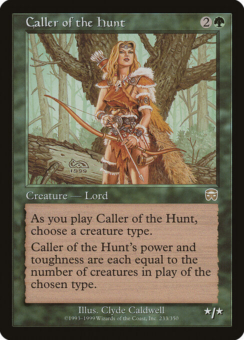 Caller of the Hunt (MMQ 233) [Mercadian Masques]