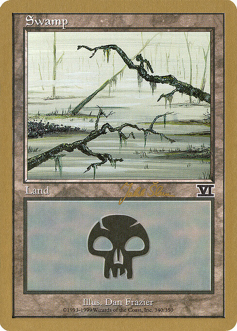 Swamp (WC99 js340b) [World Championship Decks 1999]