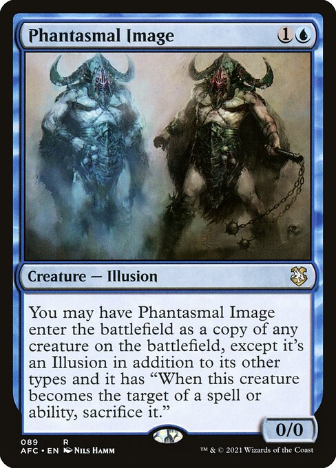 Phantasmal Image (AFC 89) [Forgotten Realms Commander]