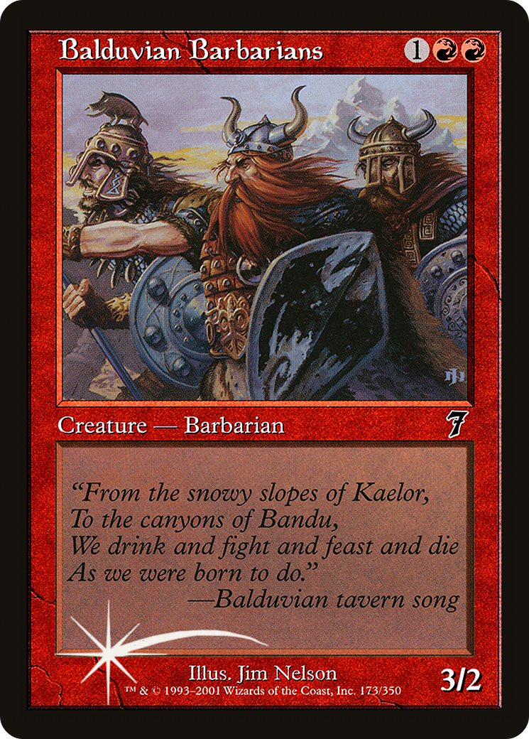 Balduvian Barbarians [Seventh Edition]