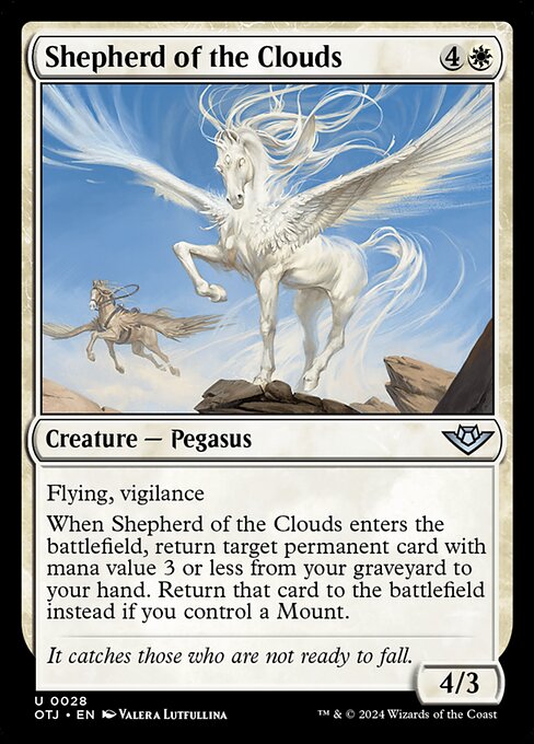 Shepherd of the Clouds (OTJ 28) [Outlaws of Thunder Junction]