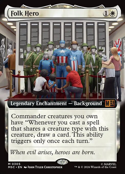 Folk Hero (MSC 305) [Marvel Super Heroes Commander]
