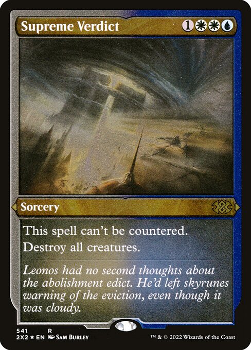 Supreme Verdict (2X2 541) [Double Masters 2022]