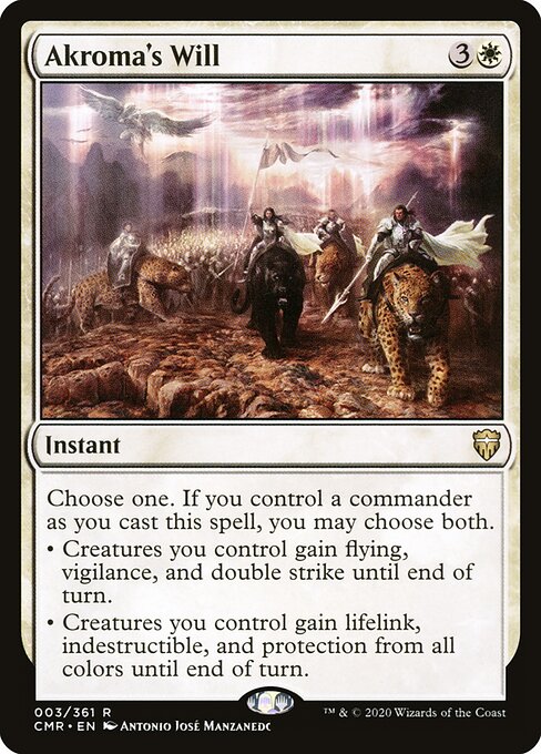 Akroma's Will (CMR 3) [Commander Legends]