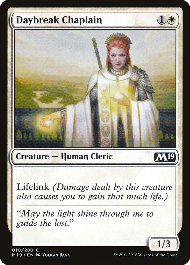 Daybreak Chaplain [Core Set 2019]