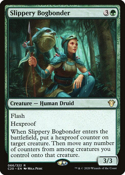 Slippery Bogbonder (C20 66) [Commander 2020]
