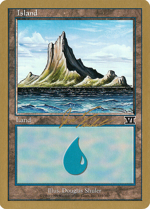 Island (WC00 jf335) [World Championship Decks 2000]