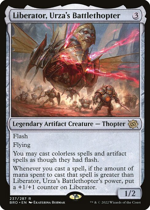 Liberator, Urza's Battlethopter (BRO 237) [The Brothers' War]