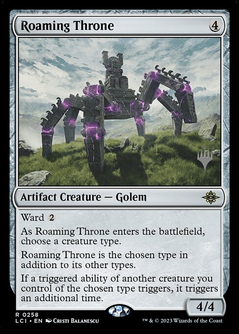 Roaming Throne (PLCI 258p) [The Lost Caverns of Ixalan Promos]