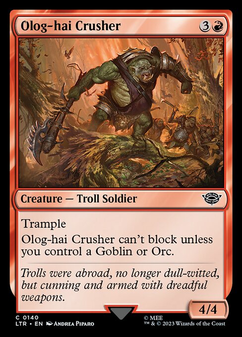 Olog-hai Crusher (LTR 140) [The Lord of the Rings: Tales of Middle-earth]