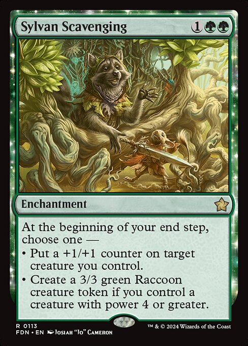 Sylvan Scavenging (FDN 113) [Foundations]
