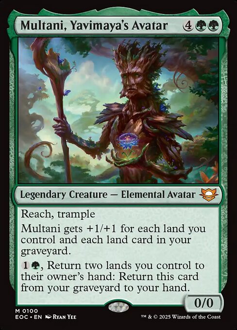 Multani, Yavimaya's Avatar (EOC 100) [Edge of Eternities Commander]