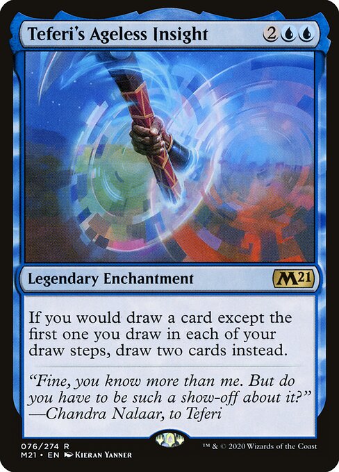 Teferi's Ageless Insight (M21 76) [Core Set 2021]