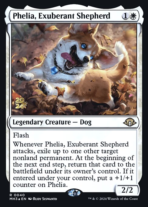 Phelia, Exuberant Shepherd (PMH3 40s) [Modern Horizons 3 Promos]