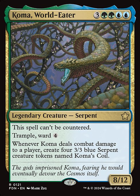 Koma, World-Eater (FDN 121) [Foundations]