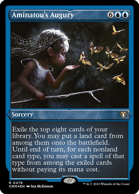 Aminatou's Augury (CMM 479) [Commander Masters]
