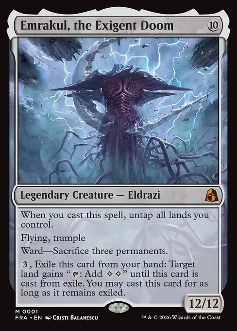 Emrakul, the Exigent Doom (FRA 1) [Reality Fracture]