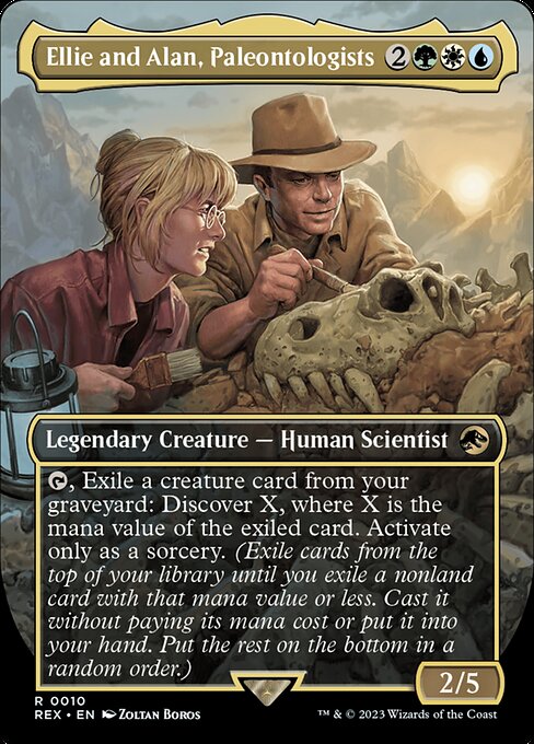 Ellie and Alan, Paleontologists (REX 10) [Jurassic World Collection]