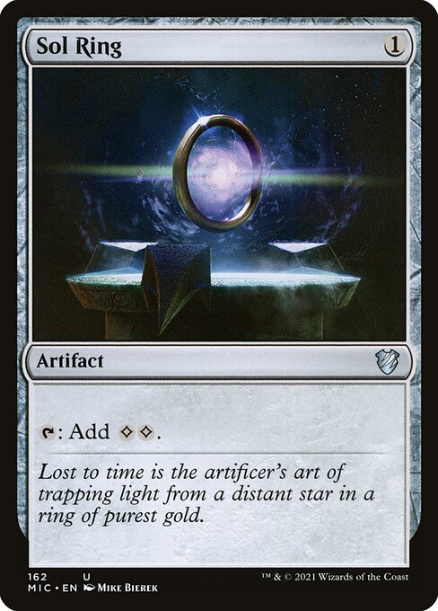 Sol Ring (MIC 162) [Midnight Hunt Commander]