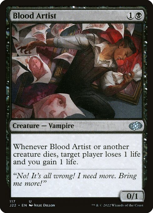 Blood Artist (J22 117) [Jumpstart 2022]