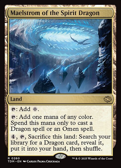Maelstrom of the Spirit Dragon (TDM 260) [Tarkir: Dragonstorm]