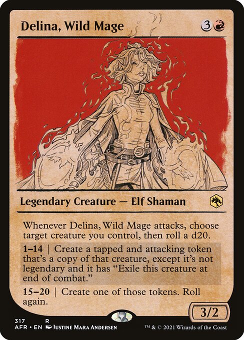 Delina, Wild Mage (AFR 317) [Adventures in the Forgotten Realms]