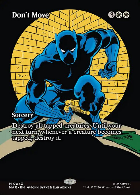 Don't Move (MAR 43) [Marvel Universe]