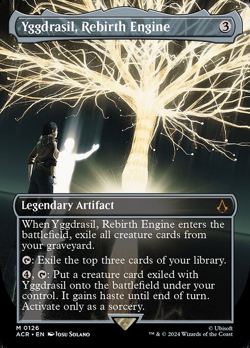 Yggdrasil, Rebirth Engine (Borderless) (ACR 126) [Assassin's Creed]