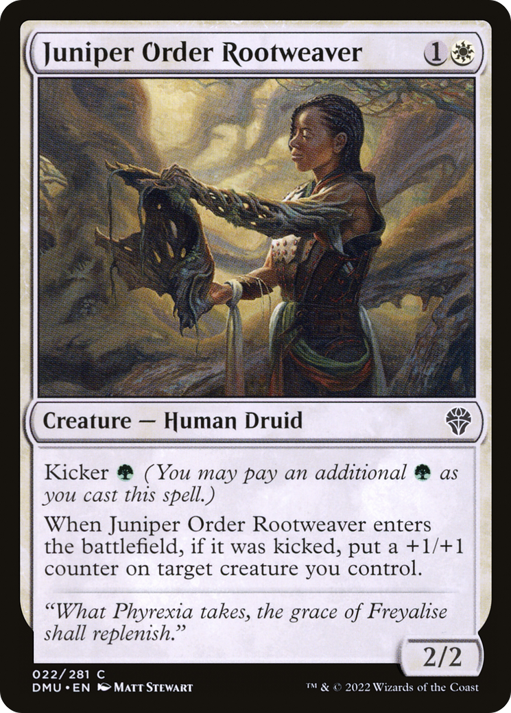 Juniper Order Rootweaver [Dominaria United]