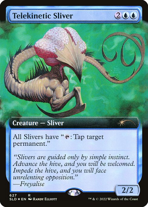 Telekinetic Sliver (SLD 627) [Secret Lair Drop]
