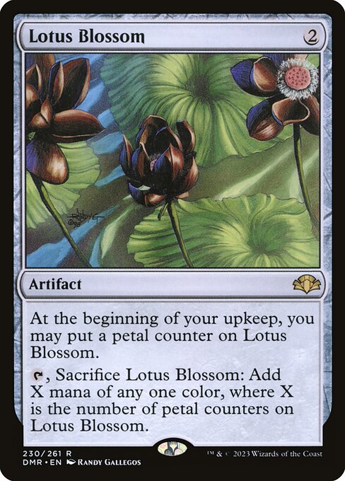 Lotus Blossom (DMR 230) [Dominaria Remastered]