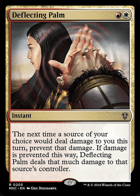 Deflecting Palm (MKC 205) [Murders at Karlov Manor Commander]