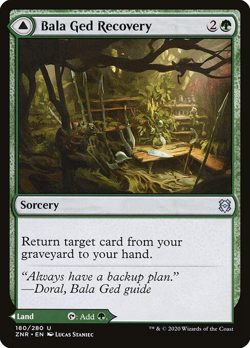 Bala Ged Recovery // Bala Ged Sanctuary (ZNR 180) [Zendikar Rising]
