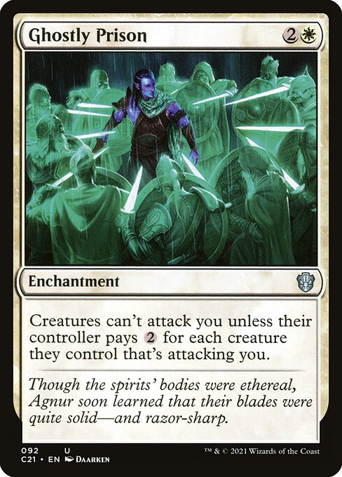 Ghostly Prison (C21 92) [Commander 2021]