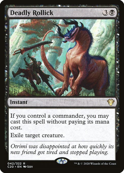 Deadly Rollick (C20 42) [Commander 2020]