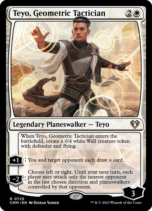Teyo, Geometric Tactician (CMM 725) [Commander Masters]