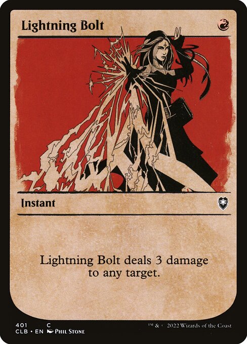 Lightning Bolt (CLB 401) [Commander Legends: Battle for Baldur's Gate]