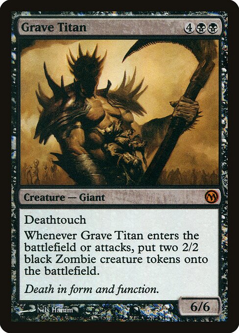 Grave Titan (PDP12 2) [Duels of the Planeswalkers 2012 Promos]