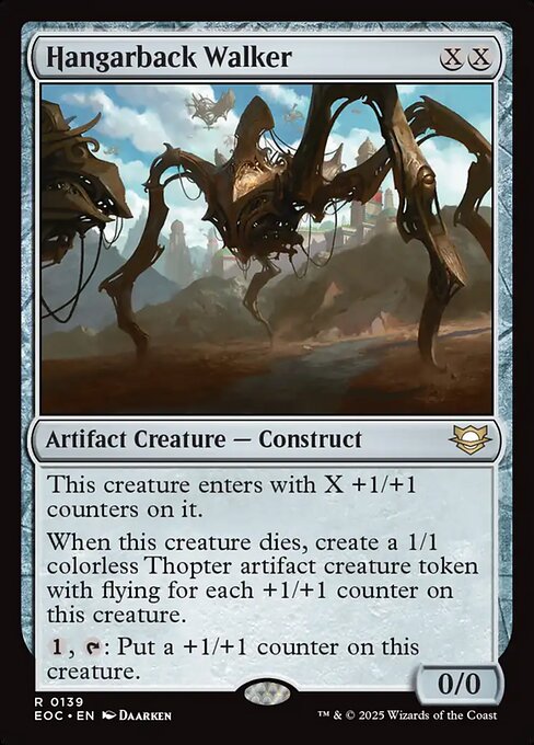 Hangarback Walker (EOC 139) [Edge of Eternities Commander]