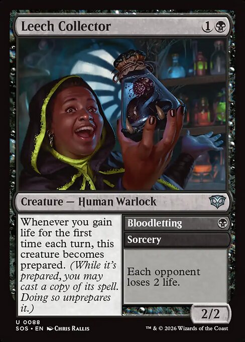 Leech Collector // Bloodletting (SOS 88) [Secrets of Strixhaven]