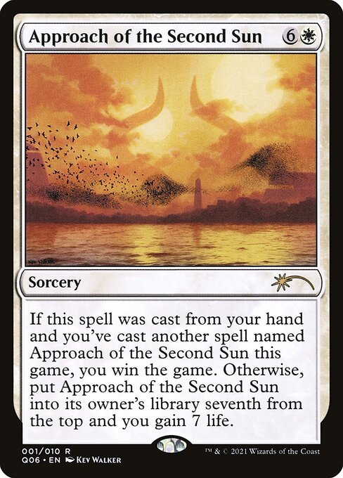 Approach of the Second Sun (Q06 1) [Pioneer Challenger Decks 2021]