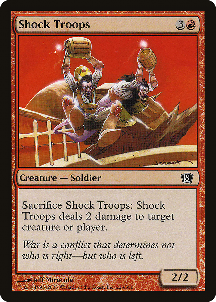 Shock Troops [Eighth Edition]