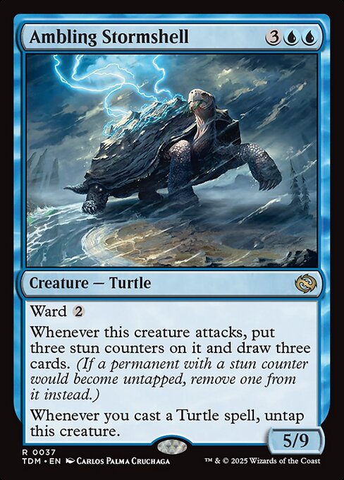 Ambling Stormshell (TDM 37) [Tarkir: Dragonstorm]
