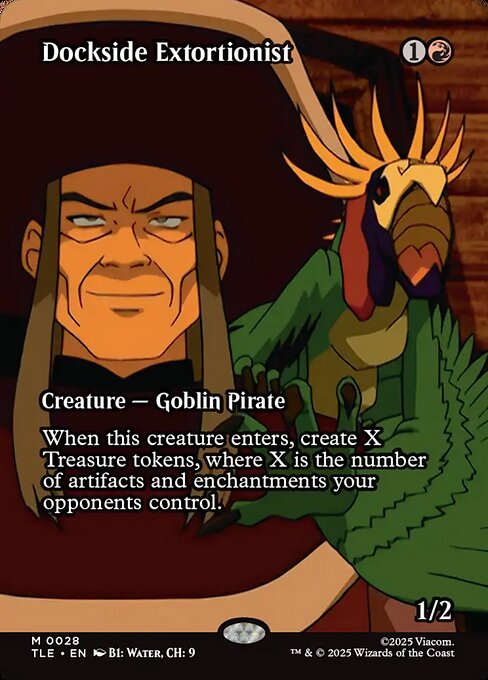 Dockside Extortionist (Borderless · Full Art) (TLE 28) [Avatar: The Last Airbender Eternal]