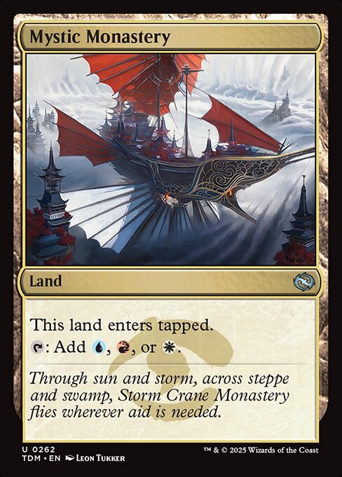Mystic Monastery (TDM 262) [Tarkir: Dragonstorm]