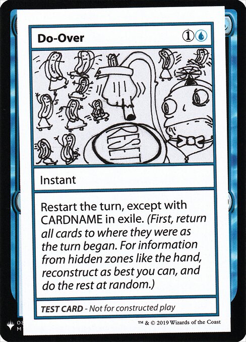 Do-Over (CMB1 20) [Mystery Booster Playtest Cards 2019]