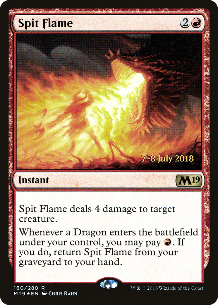 Spit Flame [Core Set 2019 Prerelease Promos]
